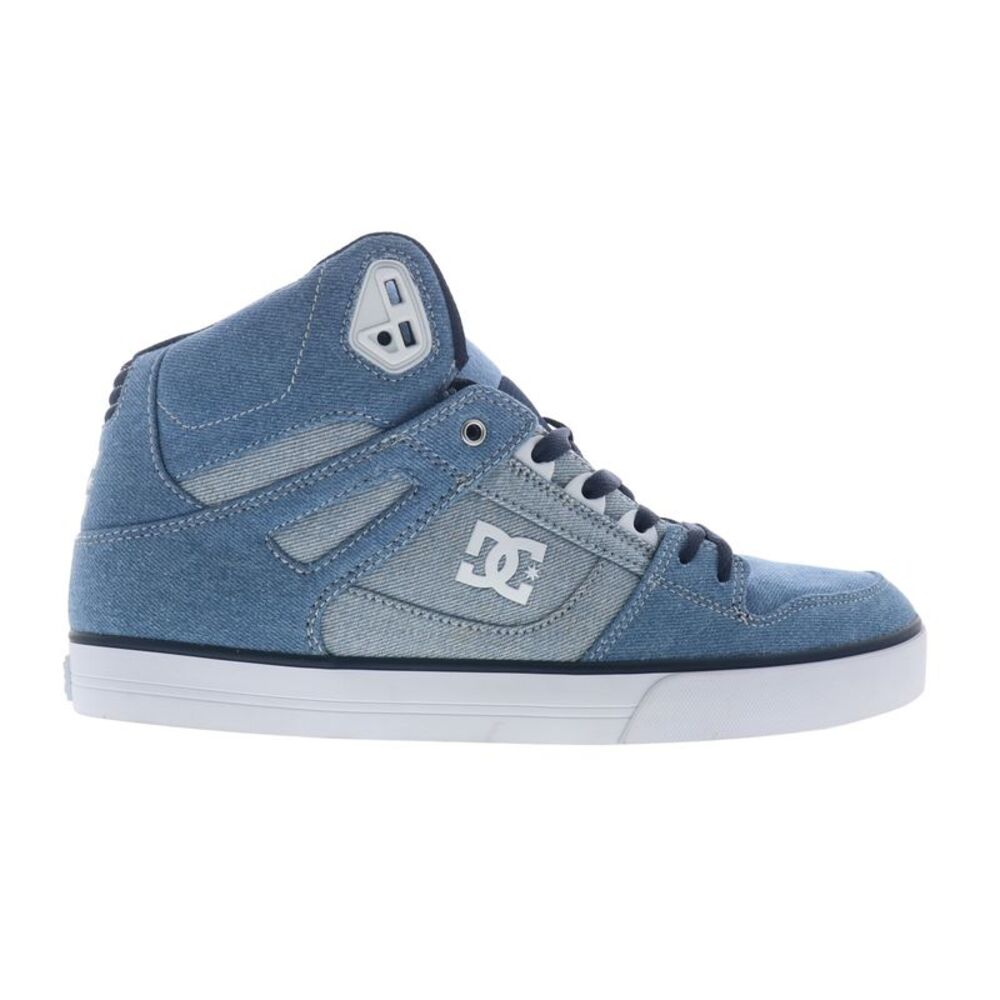 DC Mens Pure High-Top WC TX SE Blue Shoes (NWT)